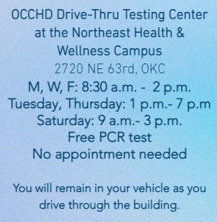 OCCHD Drive-Thru Testing Center main image